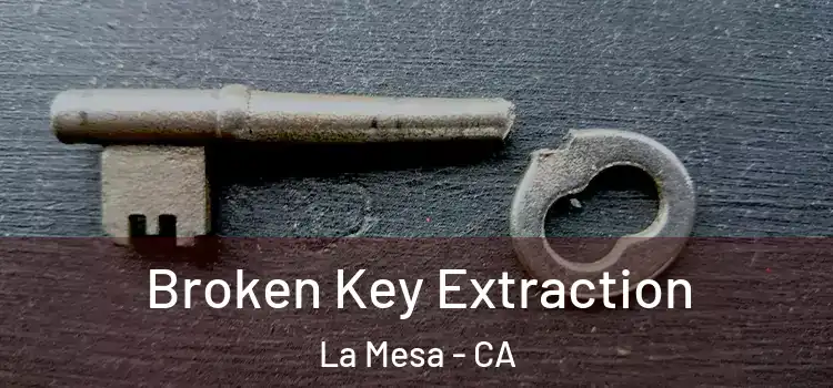 Broken Key Extraction La Mesa - CA