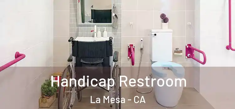 Handicap Restroom La Mesa - CA